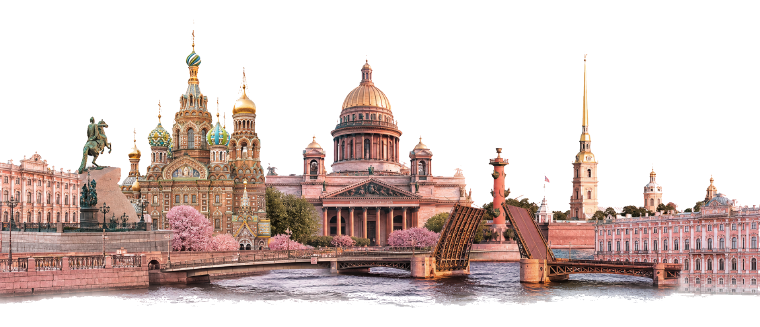 Санкт-Петербург: иллюстрация для страницы о вебкам-студиях, работе моделью и выборе условий